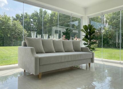 Kadr bokiem Sofa Z Funkcją Spania Viva 224 cm