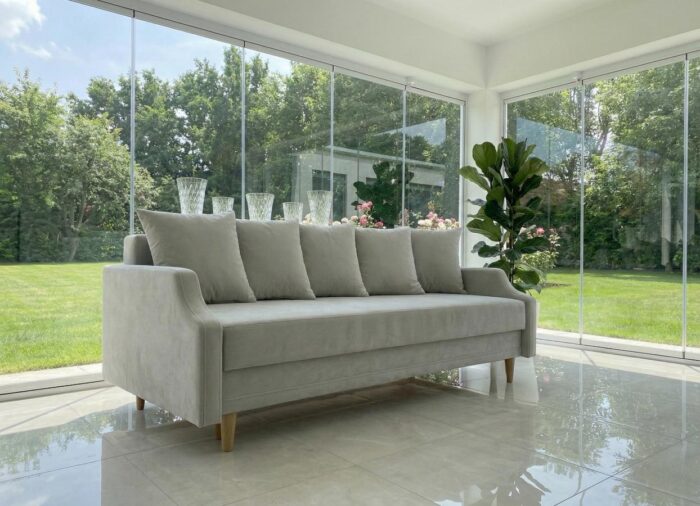 Kadr bokiem Sofa Z Funkcją Spania Viva 224 cm