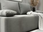 Mała Kanapa Rozkładana 202 CM Sofa Młodzieżowa Wolnostojąca Na Sprężynach Bonellowych + Wybór Kolorów - LIZA