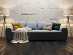 Duża Kanapa Rozkładana 265 CM Sofa 4 Osobowa Wolnostojąca Na Sprężynach Bonellowych + Wybór Kolorów - ATENA