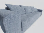 Duża Kanapa Rozkładana 265 CM Sofa 4 Osobowa Wolnostojąca Na Sprężynach Bonellowych + Wybór Kolorów - ATENA