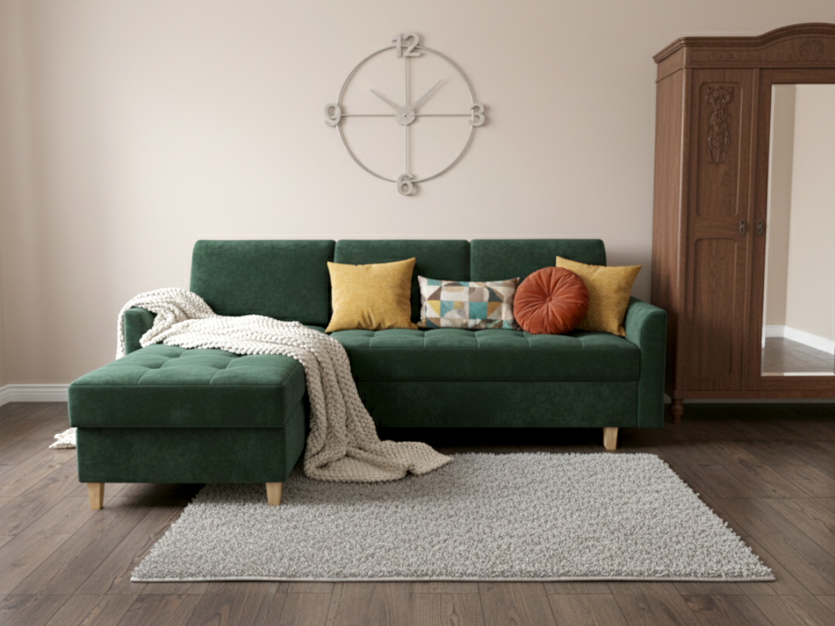 sofa-rogowa-naroznik-tapicerowany-solidne-meble-do-salonu-wypoczynek-z-funkcja-spania-pojemnikiem-ORIO-zielony-1 Narożnik Rozkładany Orio 240x180 cm