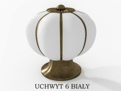 UCHWYT 6 BIAŁY