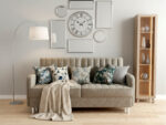 Sofa Rozkładana 222 CM Przodem