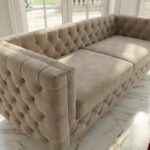 Zbliżenie na sofę chesterfield Aspen - Sofa Chesterfield 182 cm Aspen